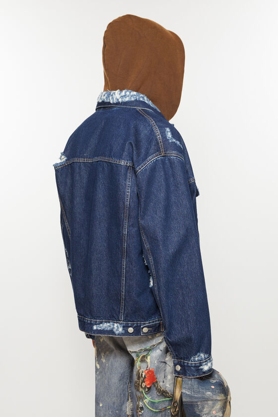 (image for) Intimate Distressed denim jacket - Relaxed fit